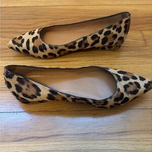 J. Crew Leopard Print Flats